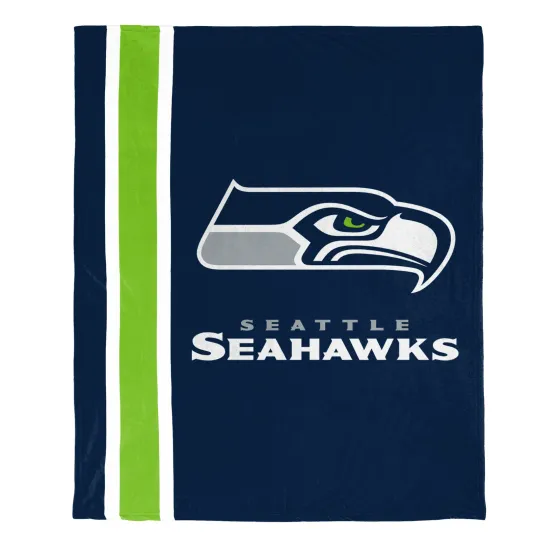 football Seattle Plush Soft Micro Raschel Throw Blanket, Christmas Gift