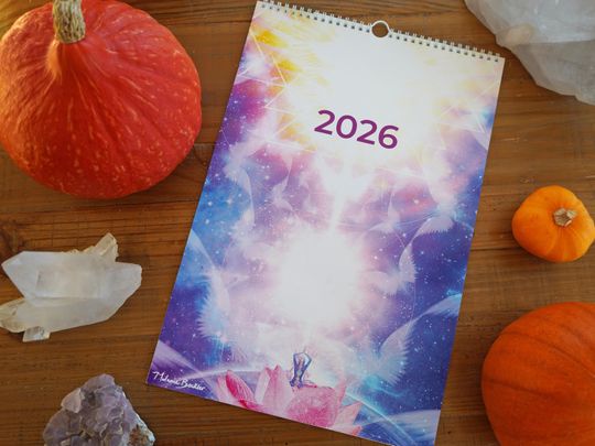 Discover 2026 Angelic Light Wall Calendar by Melanie Beckler  - Large Art Calendar - Limited New Release Price With FREE Shipping!