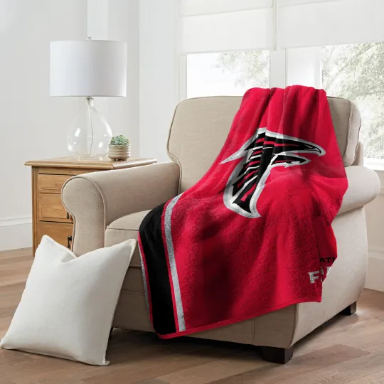 football Atlanta Falcons Throw Blanket, Christmas Gift