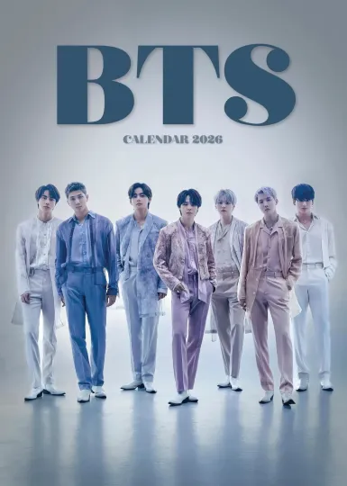 Discover BTS 2026 Calendar 2026 A3 (297 X 420 mm) Full Colour
