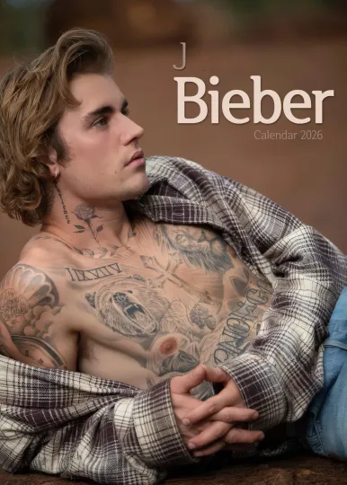 Discover Justin Bieber 2026 Calendar 2026 A3 (297 X 420 mm) Full Colour