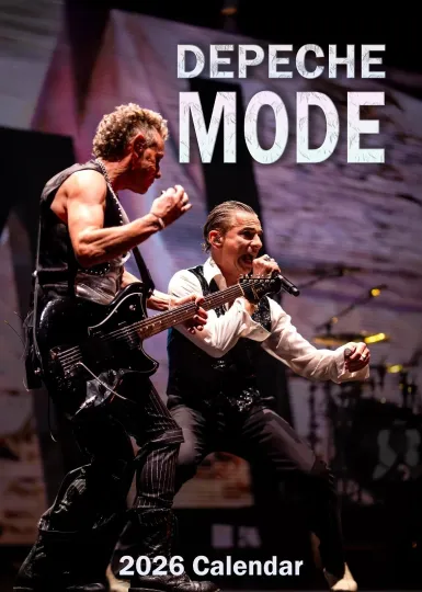 Discover DEPECHE MODE CALENDAR 2026 LARGE A3 SIZE WALL SEALED + FREE UK POSTAGE