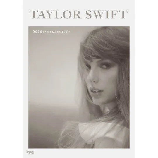 Discover 2026 Calendar Taylorr Swifts A3 Wall Calendar Month To View TTPD Official Product