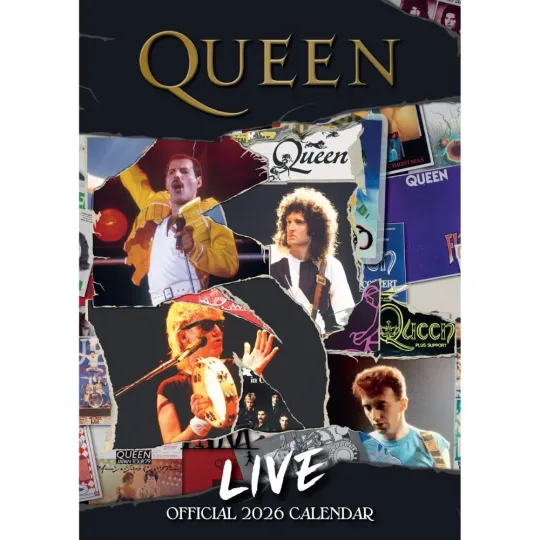 Discover 2026 Calendar Queen Month to View A3 Calendar Official Product