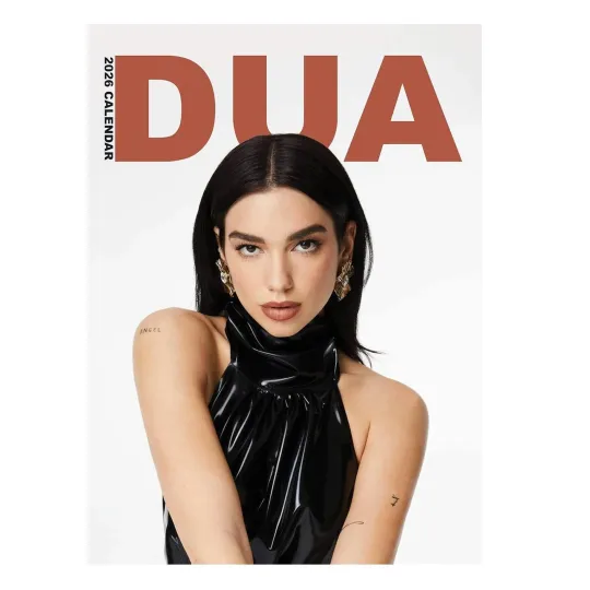 Discover Dua Lipa 2026 Calendar, Month To View A3 Wall Calendar