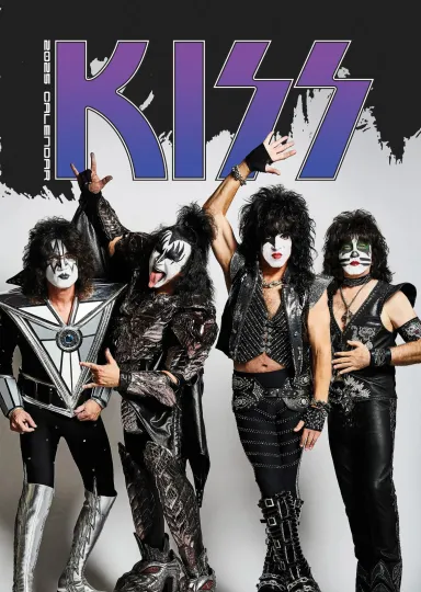 Discover KISS 2025 CALENDAR LARGE A3 SIZE WALL NEW SEALED + FREE UK POSTAGE