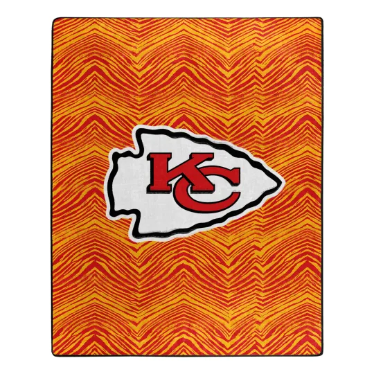 football Kansas City Chiefs Zubified Raschel Throw Blanket, Gift For Fan, Christmas Gift