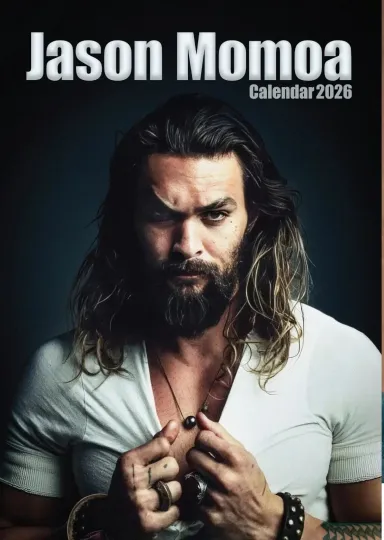 Discover JASON MOMOA CALENDAR 2026 LARGE A3 SIZE WALL NEW SEALED + FREE UK POSTAGE