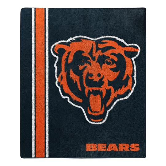 Discover football Chicago Throw Blanket, Christmas Gift