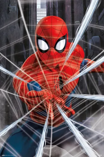 Spider-Man Gotcha Poster  Premium Matte Vertical Vertical