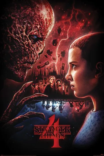 Stranger Things Poster  Vertical Premium Matte Poster