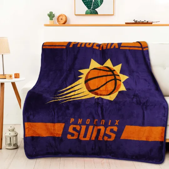 Discover Phoenix Suns Legion Raschel Throw, Christmas Gift