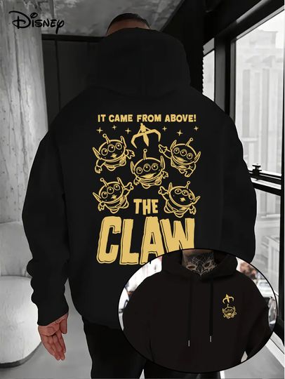 Discover Disney Toy Story Aliens Men's Hoodie Autumn Winter Casual Unisex Pullover Sweatshirt Tracksuit Clothing Hoody Oversized