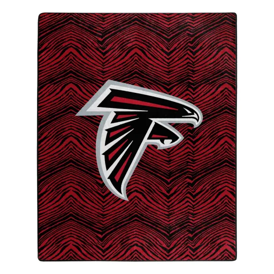 football Atlanta Zubified Raschel Throw Blanket, Christmas Gift