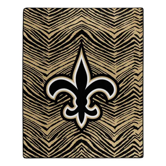 Discover football New Orleans Zubified Raschel Throw Blanket, Christmas Gift