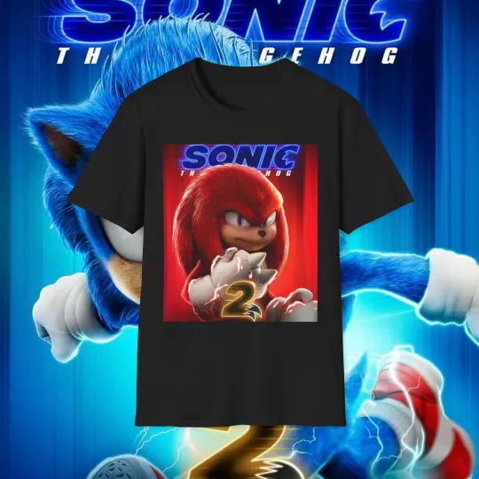 Discover Sonic the Hedgehog Tails Shadow Knuckles Unisex T-Shirt