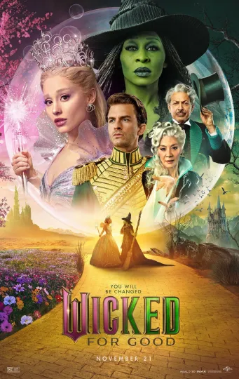 Discover WICKED FOR GOOD Movie Poster 13x19 inches  9