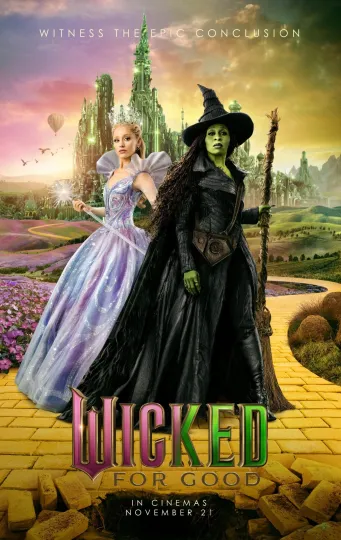 Discover WICKED FOR GOOD Movie Poster 13x19 inches  8