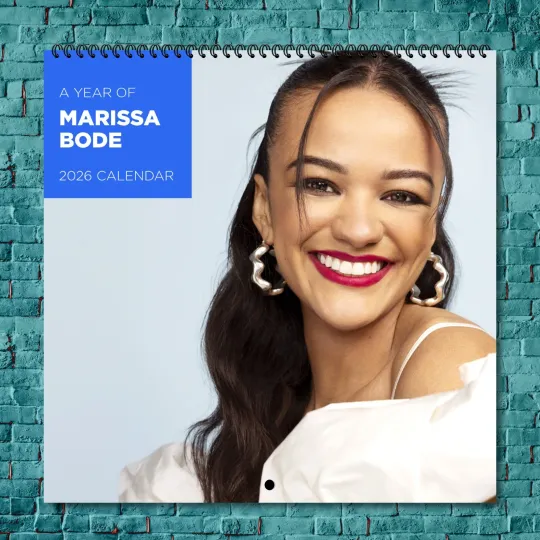 Discover Marissa Bode 2026 Wall Calendar, 12-Month Hollywood Star Gift