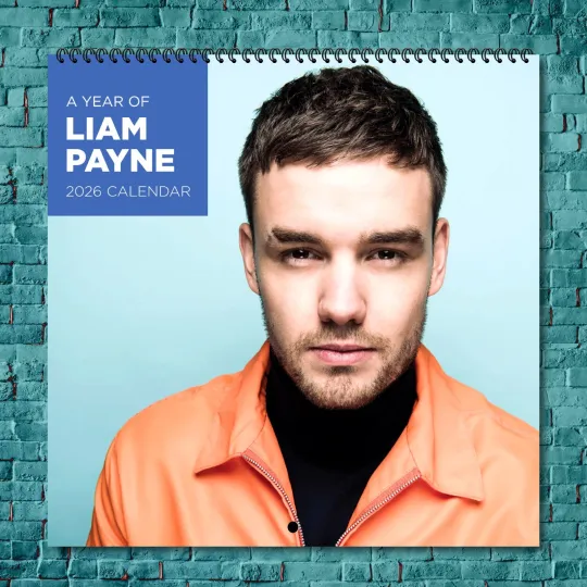 Discover Liam Payne 2026 Wall Calendar, 12-Month Star Wall Calendar