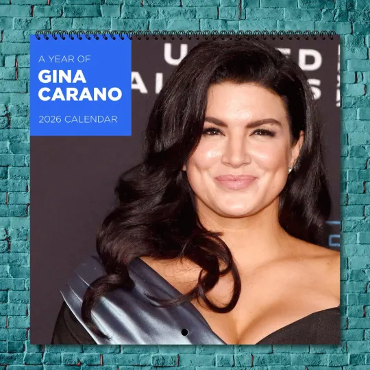 Discover Gina Carano 2026 Wall Calendar, 12-Month Celebrity Photo Calendar