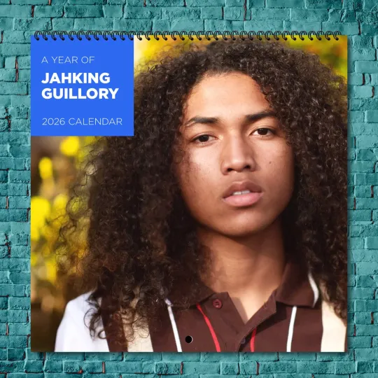Discover Jahking Guillory 2026 Wall Calendar 12-Month Celebrity Photo Calendar