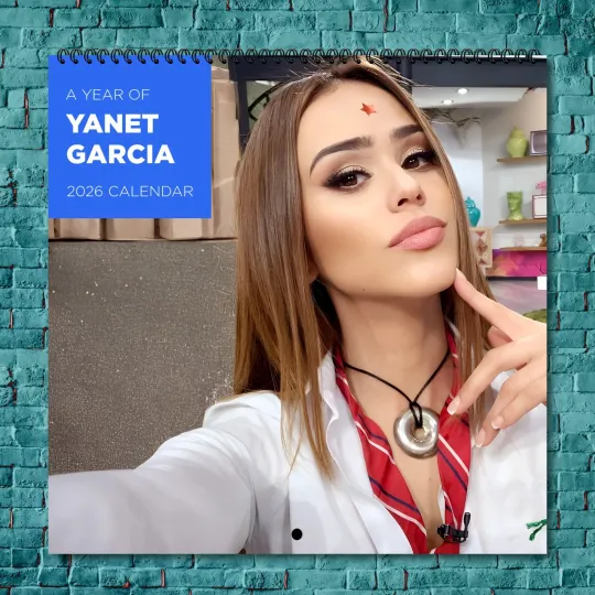 Discover Yanet Garcia 2026 Wall Calendar 12-Month Celebrity Calendar Fan Gift