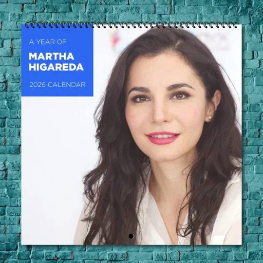Discover Martha Higareda 2026 Wall Calendar 12-Month Celebrity Calendar Fan Gift