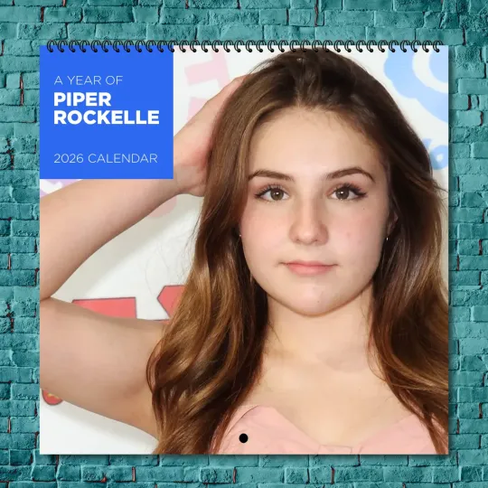 Discover Piper Rockelle 2026 Wall Calendar, 12-Month Celebrity Photo Gift for Fans