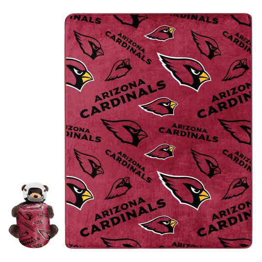 Discover football Arizonna Plush Bear  Throw Blanket, Christmas Gift