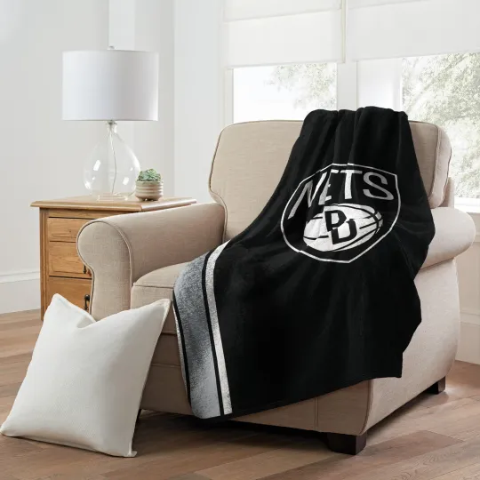 Discover Brooklyn Nets Throw Blanket, Christmas Gift