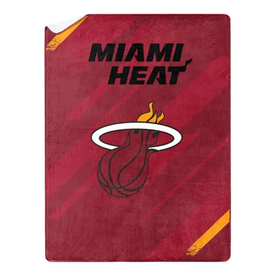 Miami Heat Silk Touch Throw Blanket, Christmas Gift