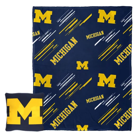 Michigan Wolverines Throw Blanket, Only Blanket, Christmas Gift