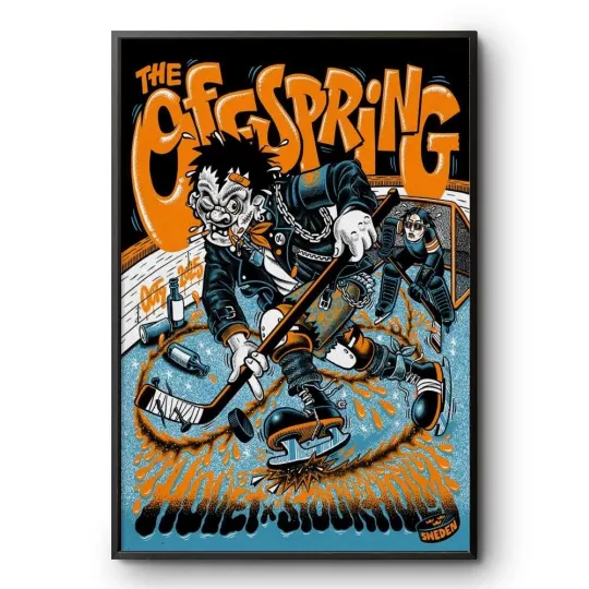 Discover The Offspring Oct 9 2025 Stockholm Tour Poster