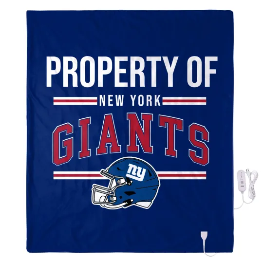 Discover football New York Exclusive Heated Throw Blanket, Christmas Gift