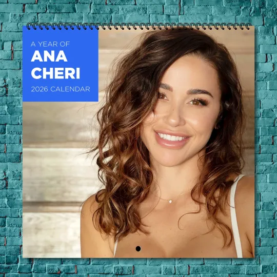 Discover Ana Cheri 2026 Wall Calendar 12-Month Celebrity Calendar Fan Gift