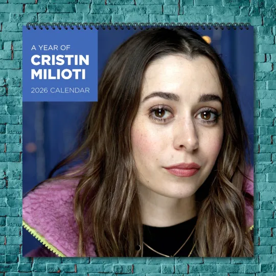 Discover Cristin Milioti 2026 Wall Calendar, 12-Month Star Collection