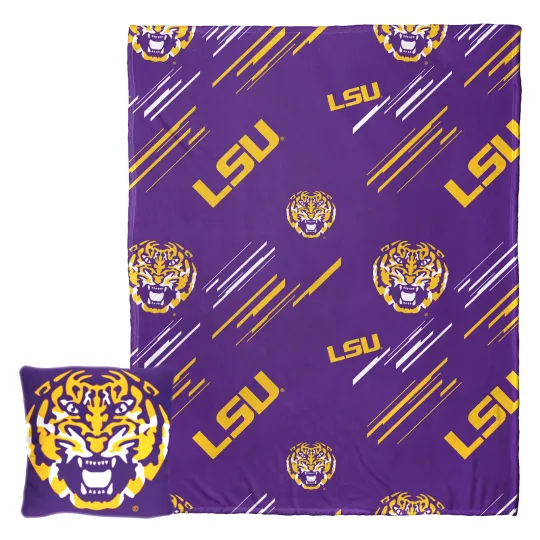 Discover LSU Tigers Badgers Throw Blanket, Christmas Gift