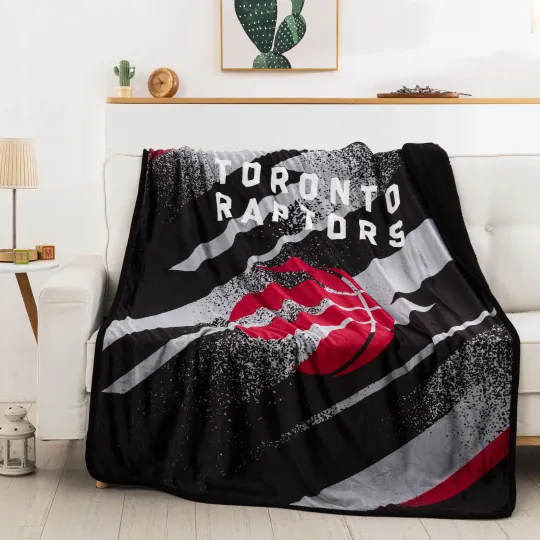 Discover Toronto Raptors Velocity Silk Touch Throw Blanket, Christmas Gift