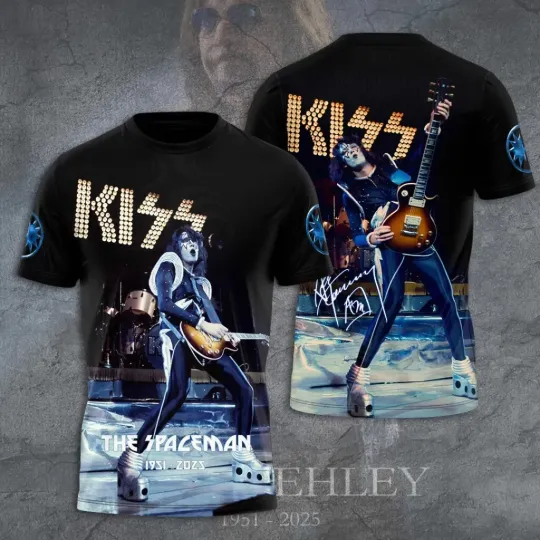 Discover Ace Frehley 1951-2025 3D T-Shirt