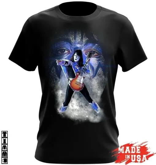 Discover Vintage Ace Frehley 3D T-Shirt Unisex