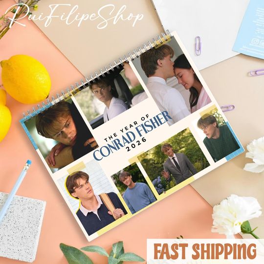 Discover A Year Of Conrad Calendar 2026, The Summer Turned Pretty Wall Calendar, Funny Movie Calendar 2026, New Year Room Decor, Dorm Tapestry