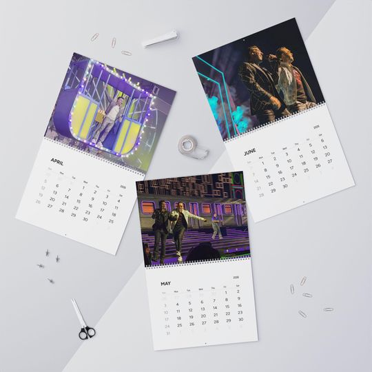 Discover NKOT Block Vegas Concert 2026 Wall Calendar  NKOT Block Lovers Gift