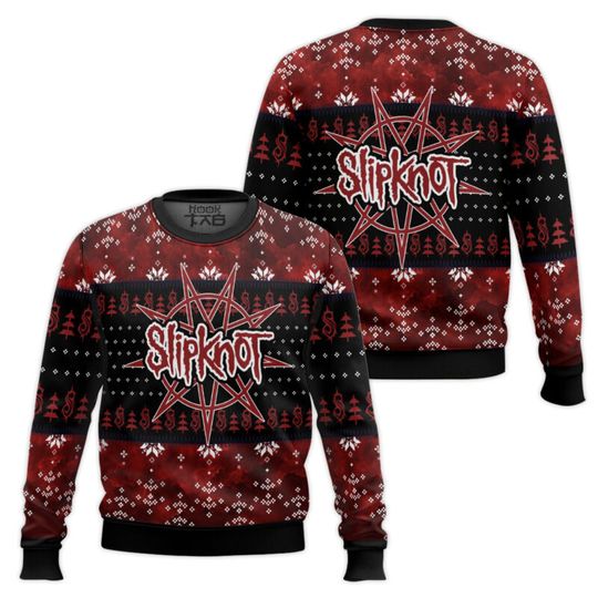 Discover SP KNOT Ugly Christmas Sweater Funny Holiday Music Party Pullover Warm Cozy Plus Size Xmas Sweater for Men Xmas Gift 2026