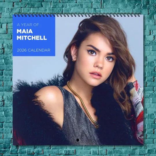 Discover Maia Mitchell 2026 Wall Calendar 12-Month Celebrity Photo Calendar