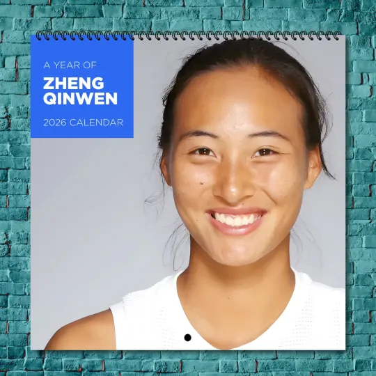 Discover Zheng Qinwen 2026 Wall Calendar, Celebrity 12 Month Wall Calendar for Fans