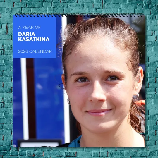 Discover Daria Kasatkina 2026 Wall Calendar, Celebrity 12 Month Wall Calendar for Fans
