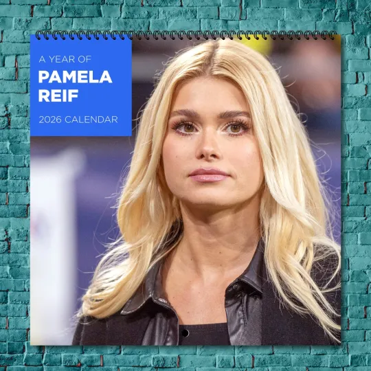 Discover Pamela Reif 2026 Wall Calendar 12-Month Celebrity Calendar Fan Gift