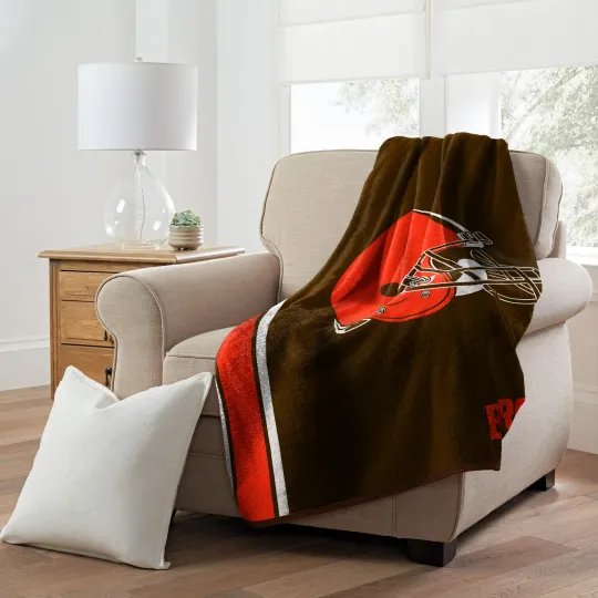 Discover football Cleveland Throw Blanket, Christmas Gift