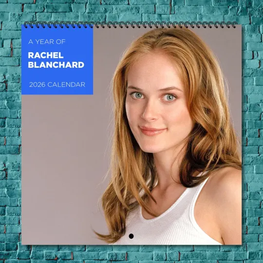 Discover Rachel Blanchard 2026 Wall Calendar 12-Month Celebrity Photo Calendar